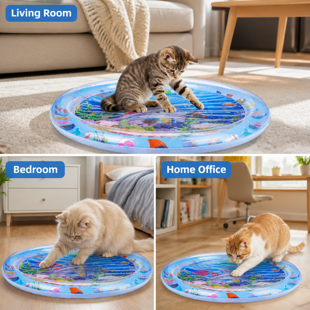 SplashPaws™ Cat Water Play Mat