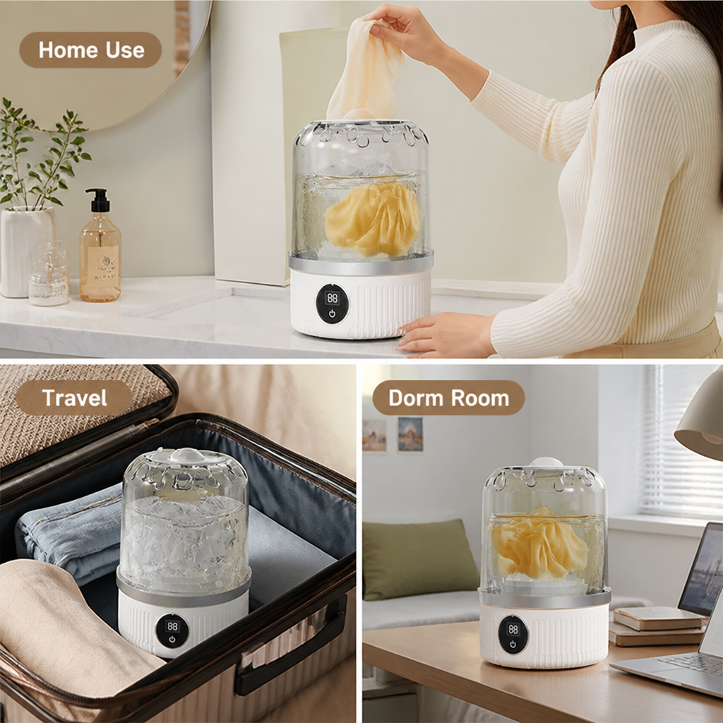 SpinFresh™ Portable Mini Washer