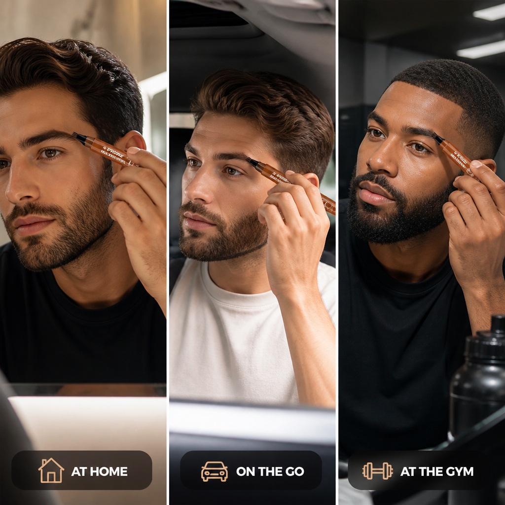 TrimStyle™ — Keep Brows, Beard, and Hair Looking Sharp