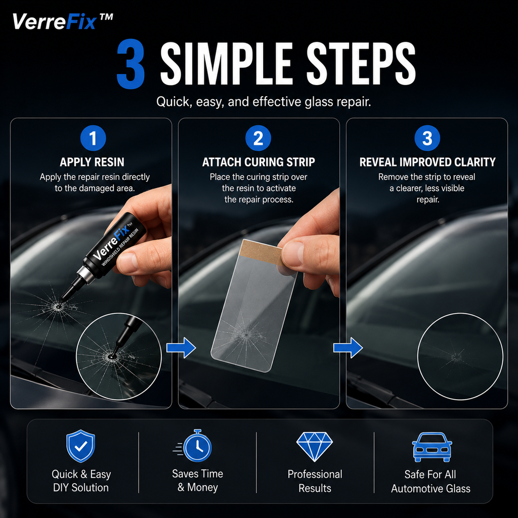 ClearMend Auto Glass Repair Kit