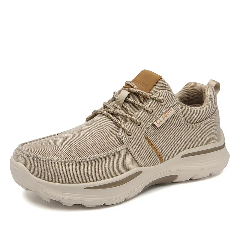Trailyn™ Lightweight Canvas Sneakers - Khaki
