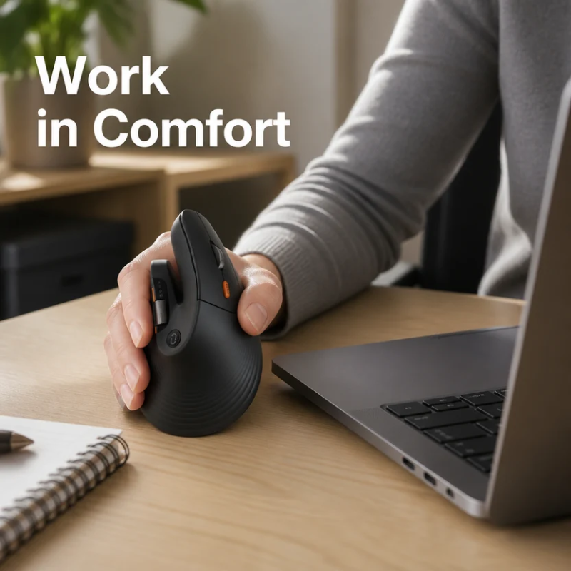 ErgoWave™ Vertical Ergonomic Mouse
