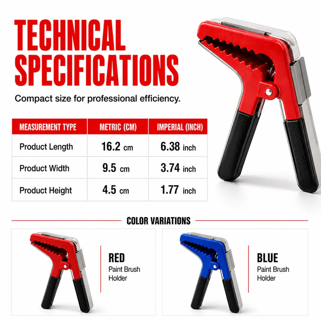 BrushPerch brush clip hold
