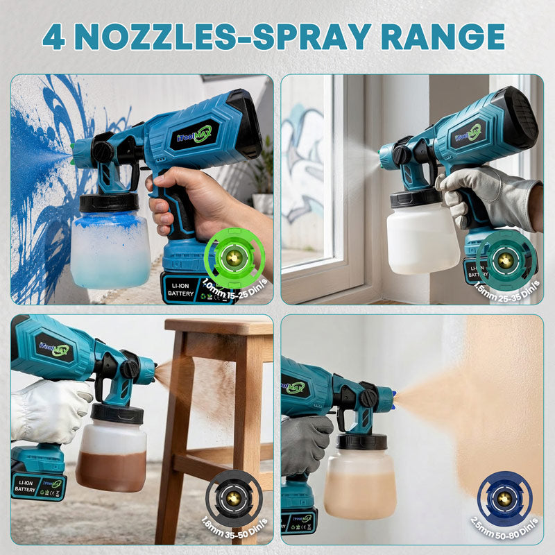 Misterra Cordless Paint Sprayer