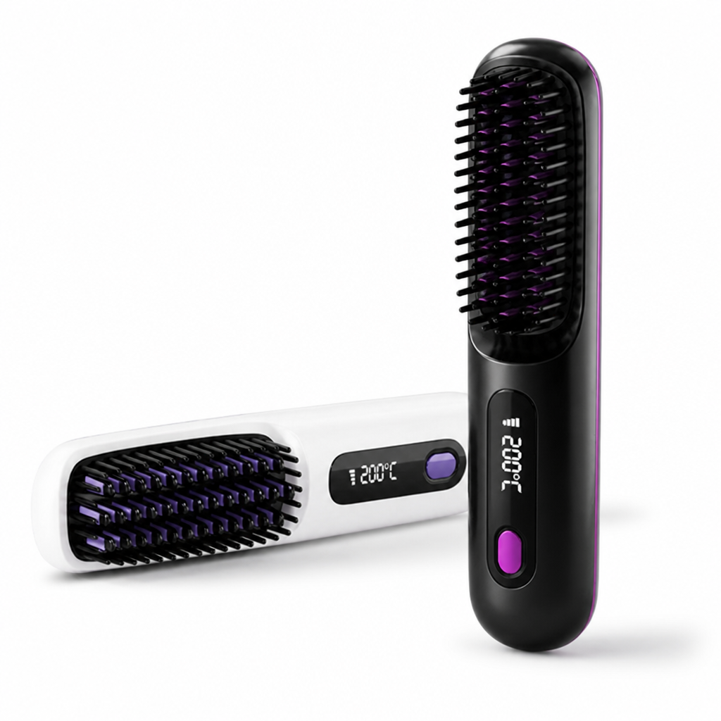 SmoothBrush™ — Enjoy Sleek, Frizz-Free Hair Anywhere