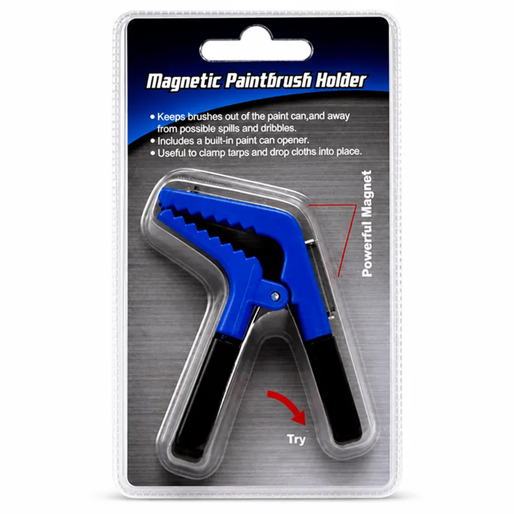 BrushPerch Paint Brush Clip in Blue