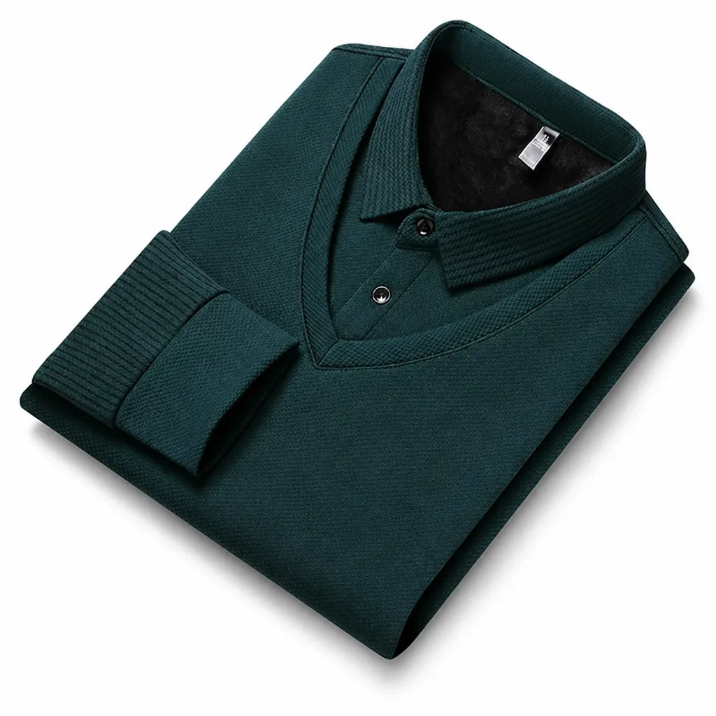 WarmLayer sweater Dark Green