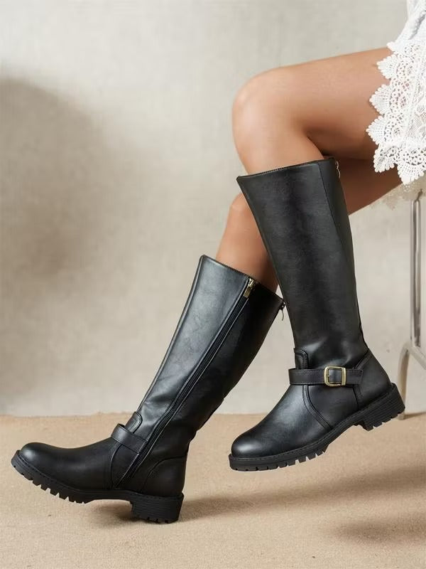 Brenvia™ Women's Knee-High Leather Boots