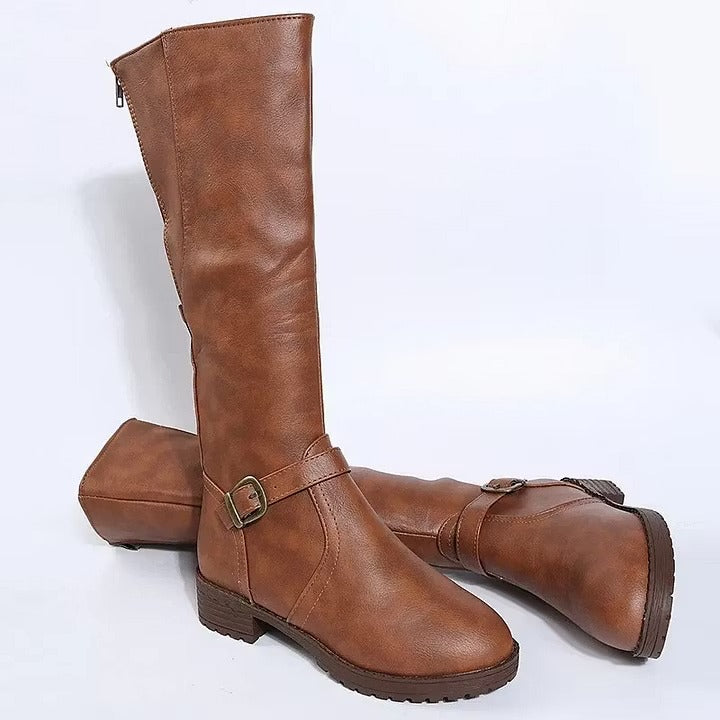 Brenvia™ Women's Knee-High Leather Boots