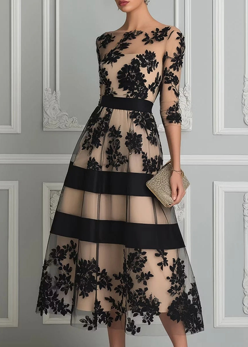 Florenza™ Women's Floral Lace Midi Dress