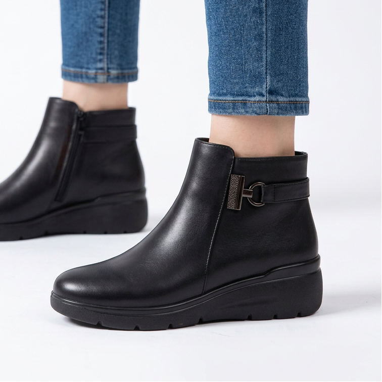Wedgelle Women's Cushioned Ankle Boots