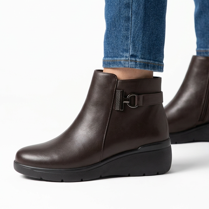 Wedgelle Women's Cushioned Ankle Boots