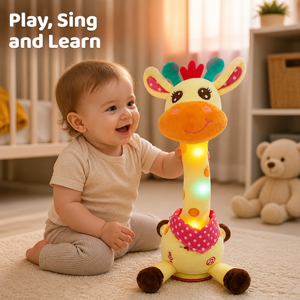 SingSprout™ Singing Giraffe Plush Toy