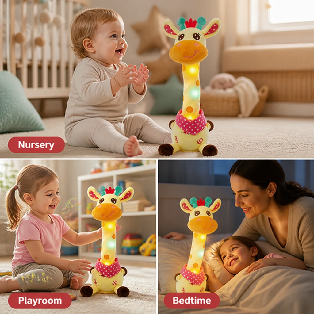 SingSprout™ Singing Giraffe Plush Toy