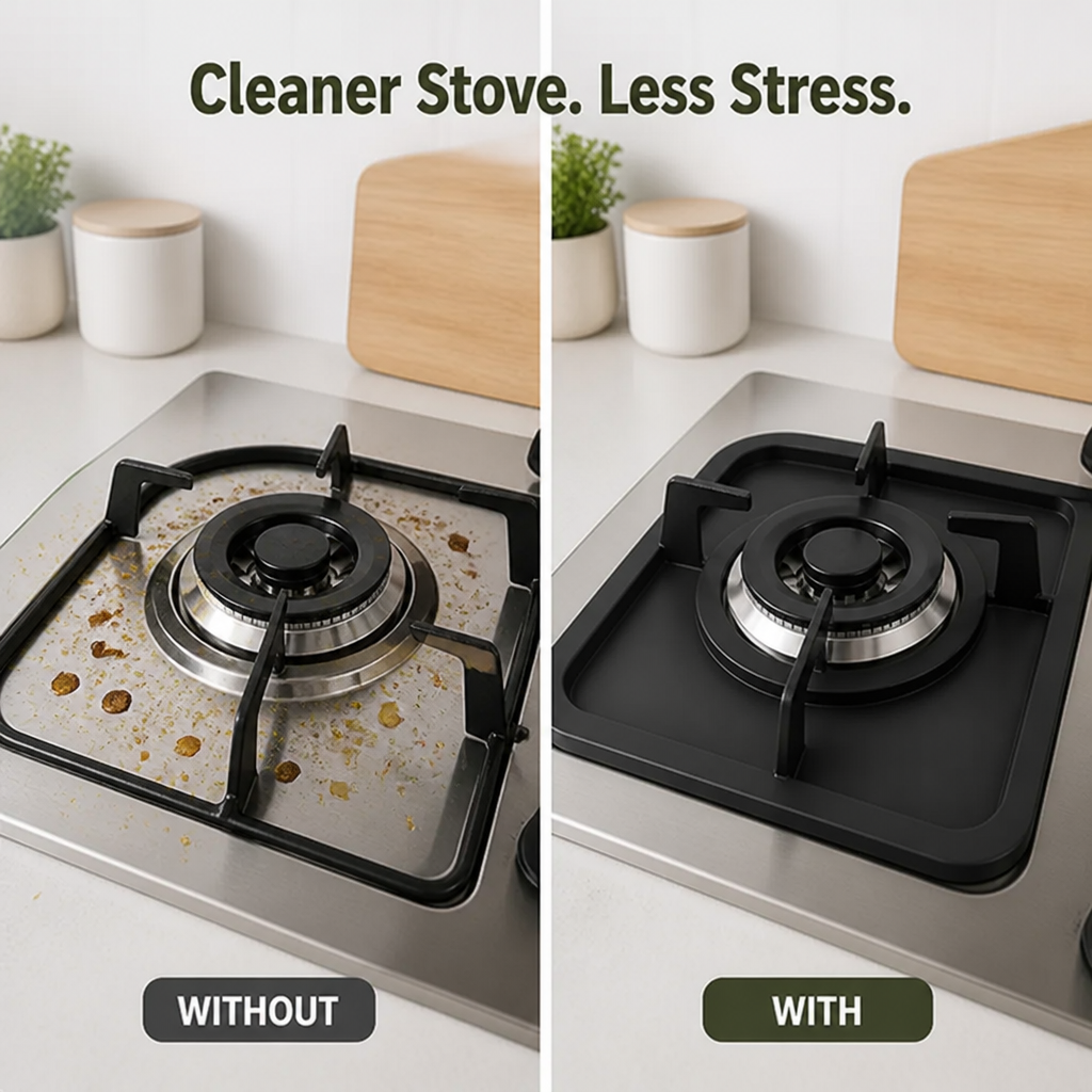 BurnerBuddy™ Silicone Stove Protector