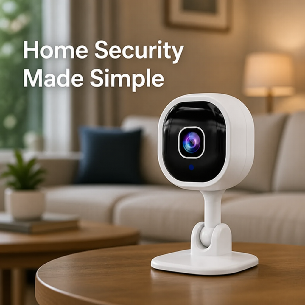 EyeNook™ Wireless Security Camera — Clear Eyes on Home, Day & Night