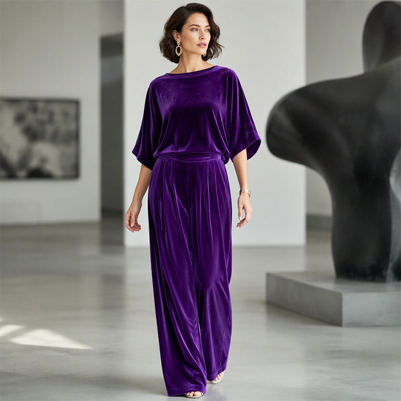 Velorah™ Women's Velvet Lounge Set