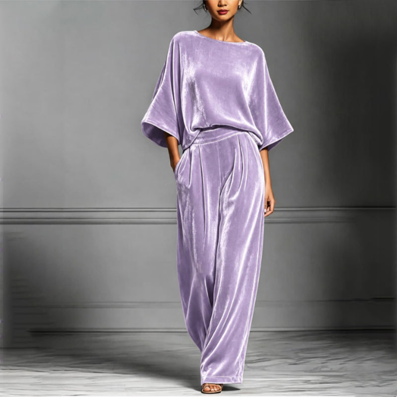 Velorah™ Women's Velvet Lounge Set