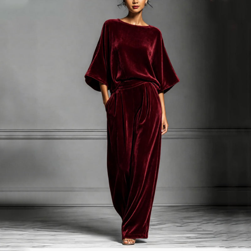 Velorah™ Women's Velvet Lounge Set
